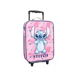Netto Marken-Discount Lilo & Stitch Koffer Trolley 12 L Kinder Mädchen Kinderkoffer Handgepäck Kindertrolley Angebot