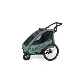 Netto Marken-Discount Qeridoo Fahrradanhänger QUPA 2 Plus Mineral Blue Angebot