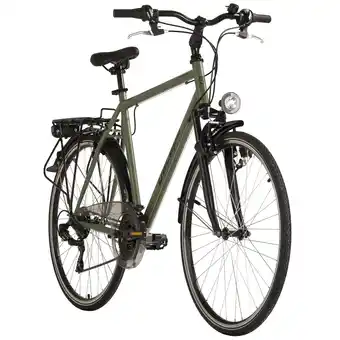 Netto Marken-Discount Dacapo DaCapo Trekkingrad Herren 28'' Montreal Olivgrün 21 Gänge RH58 cm Angebot