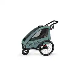 Netto Marken-Discount Qeridoo Fahrradanhänger QUPA 1 Plus Mineral Blue Angebot