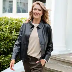 NKD Damen-Jacke in Lederoptik Angebot