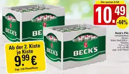 WEZ Beck's Pils Angebot