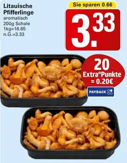 WEZ Litauische Pfifferlinge Angebot