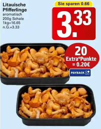 WEZ Litauische Pfifferlinge Angebot