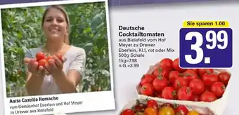 WEZ Deutsche Cocktailtomaten Angebot