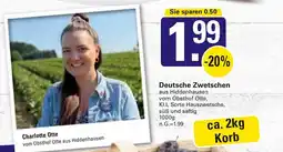 WEZ Deutsche Zwetschen Angebot