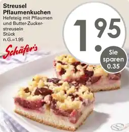 WEZ Streusel Pflaumenkuchen Angebot