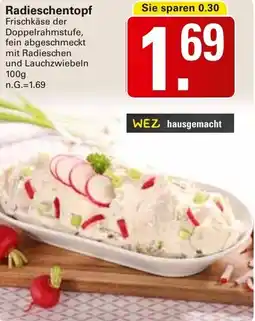 WEZ Radieschentopf Angebot