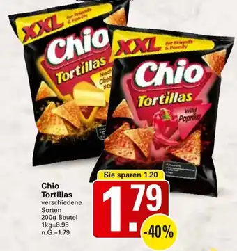WEZ Chio Tortillas Angebot