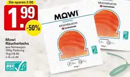 WEZ Mowi Räucherlachs Angebot