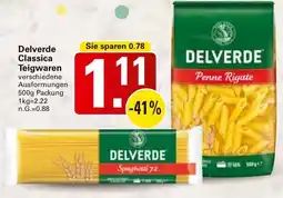 WEZ Delverde Classica Teigwaren Angebot