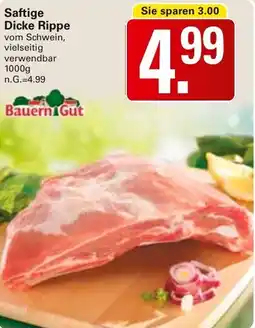 WEZ Saftige Dicke Rippe Angebot