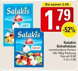 WEZ Salakis Schafskäse Angebot