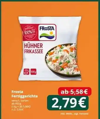 Famila Nord Ost Frosta Fertiggerichte Angebot