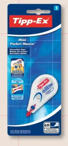 Budni Tipp-Ex Korrekturroller Mini Pocket Mouse Angebot