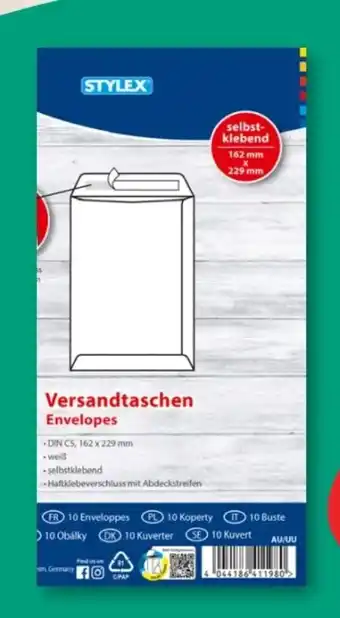 Budni Stylex Versandtaschen Angebot