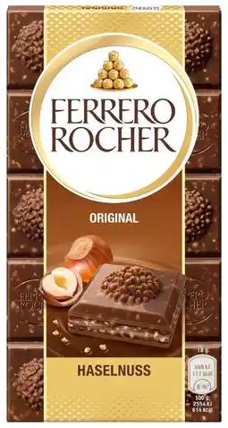 Kaufland Ferrero Rocher-Schokoladentafel Angebot