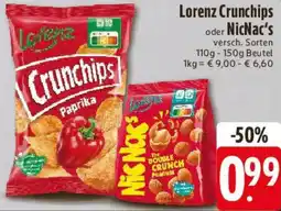 Edeka Lorenz Crunchips oder NicNac's Angebot