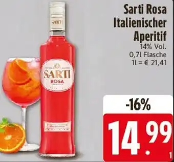 E-Center Sarti Rosa Italienischer Aperitif Angebot