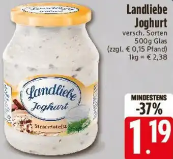 E-Center Landliebe Joghurt Angebot