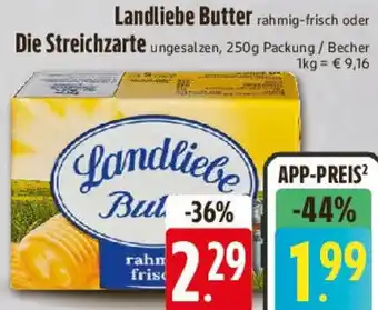E-Center Landliebe Butter oder Die Streichzarte Angebot