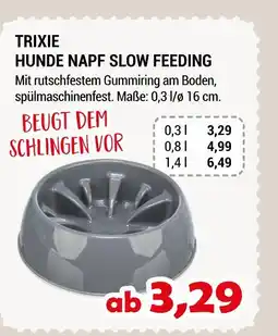 Zookauf Trixie hunde napf slow feeding Angebot