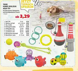 Zookauf Trixie hunde spielzeug aqua toy Angebot