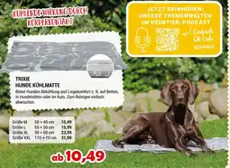 Zookauf Trixie hunde kühlmatte Angebot