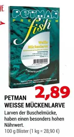 Zookauf Petman weisse mückenlarve Angebot