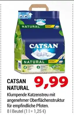 Zookauf Catsan natural katzenstreu Angebot