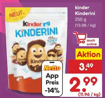 Netto Marken-Discount Kinder kinderini Angebot