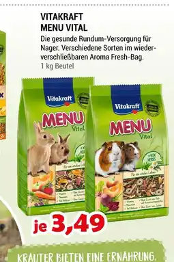 Zookauf Vitakraft menu vital Angebot