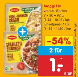 Netto Marken-Discount Maggi fix Angebot