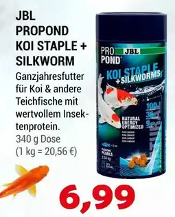 Zookauf Jbl propond koi staple + silkworm Angebot
