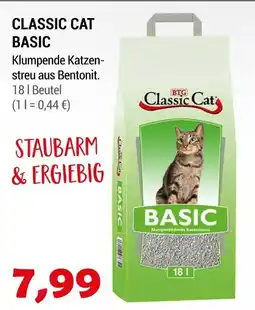 Zookauf Classic cat basic katzenstreu Angebot