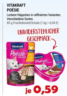 Zookauf Vitakraft poésie Angebot