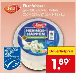 Netto Marken-Discount Sea gold heringshappen Angebot