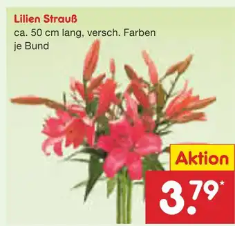 Netto Marken-Discount Lilien strauß Angebot