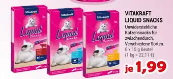 Zookauf Vitakraft liquid snacks Angebot
