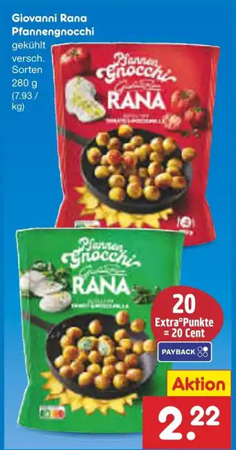 Netto Marken-Discount Giovanni rana pfannengnocchi Angebot