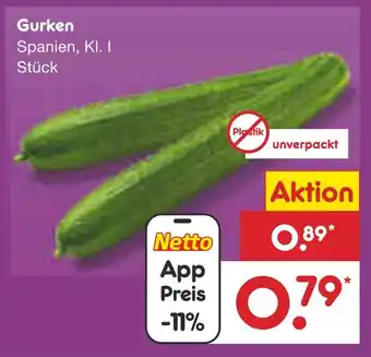 Netto Marken-Discount Gurken Angebot