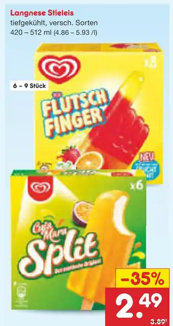 Netto Marken-Discount Langnese stieleis Angebot