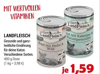 Zookauf Landfleisch katzenfutter Angebot