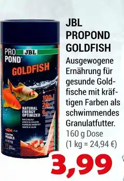 Zookauf Jbl propond goldfish Angebot