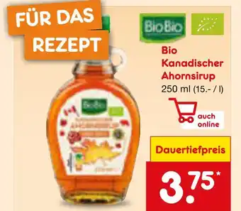 Netto Marken-Discount Biobio bio kanadischer ahornsirup Angebot