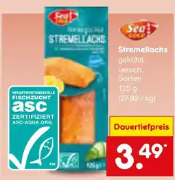 Netto Marken-Discount Sea gold stremellachs Angebot