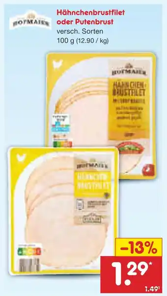 Netto Marken-Discount Royaler hähnchenbrustfilet oder putenbrust Angebot