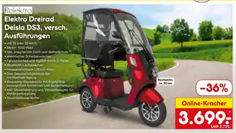 Netto Marken-Discount Rolektro elektro dreirad deisla ds3 Angebot