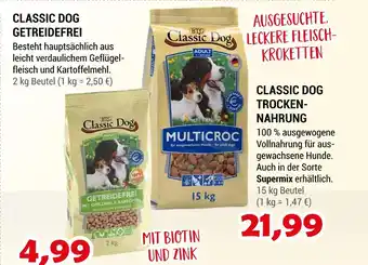 Zookauf Classic dog getreidefrei Angebot
