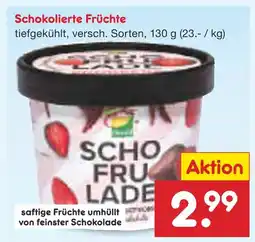 Netto Marken-Discount Schokolierte früchte Angebot